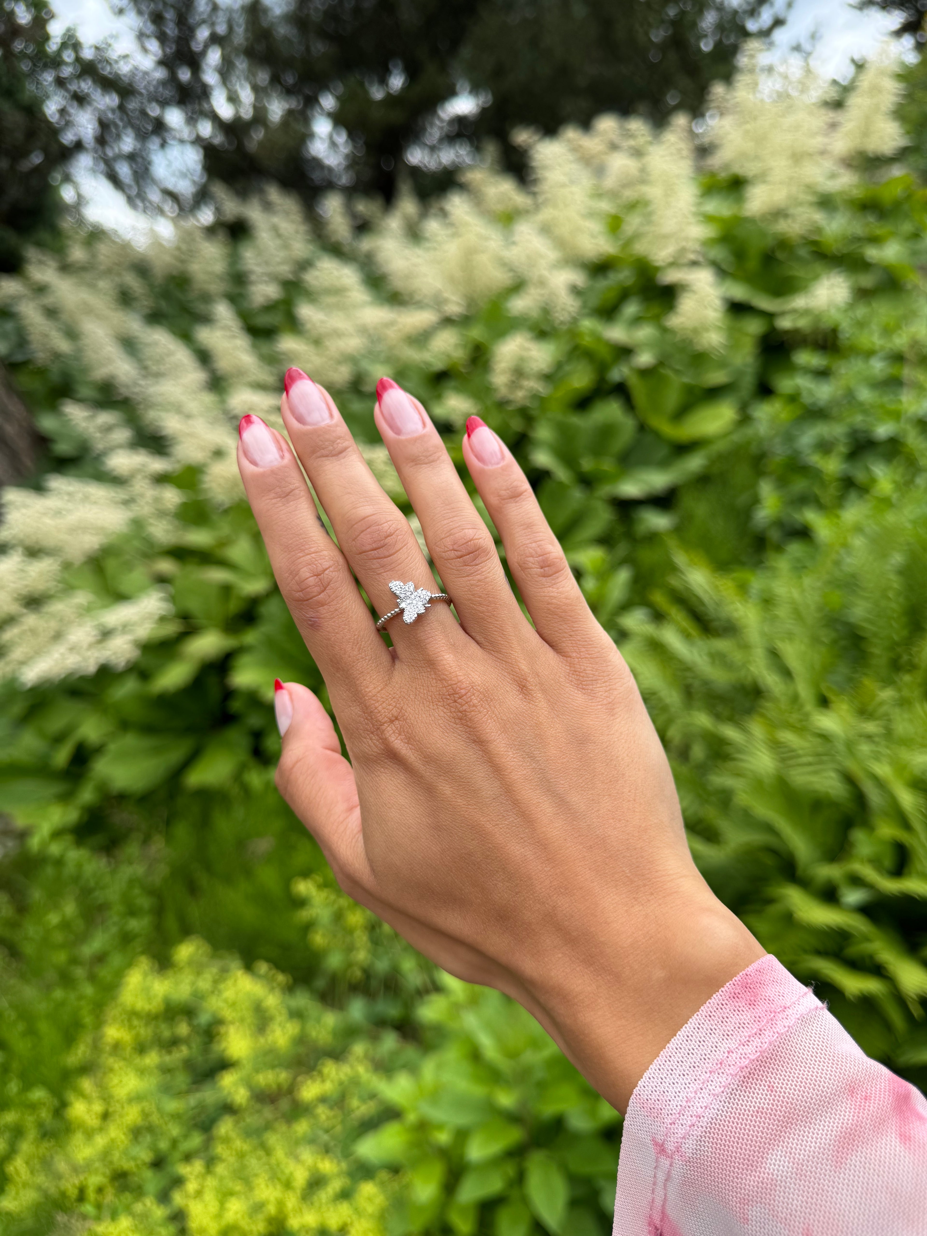 Butterfly Glam Ring