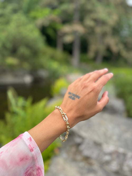 Glam Link Armband