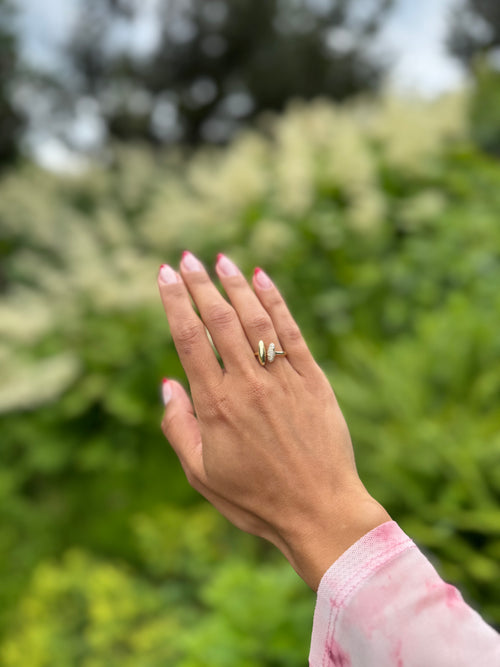 Duo Oval Ring