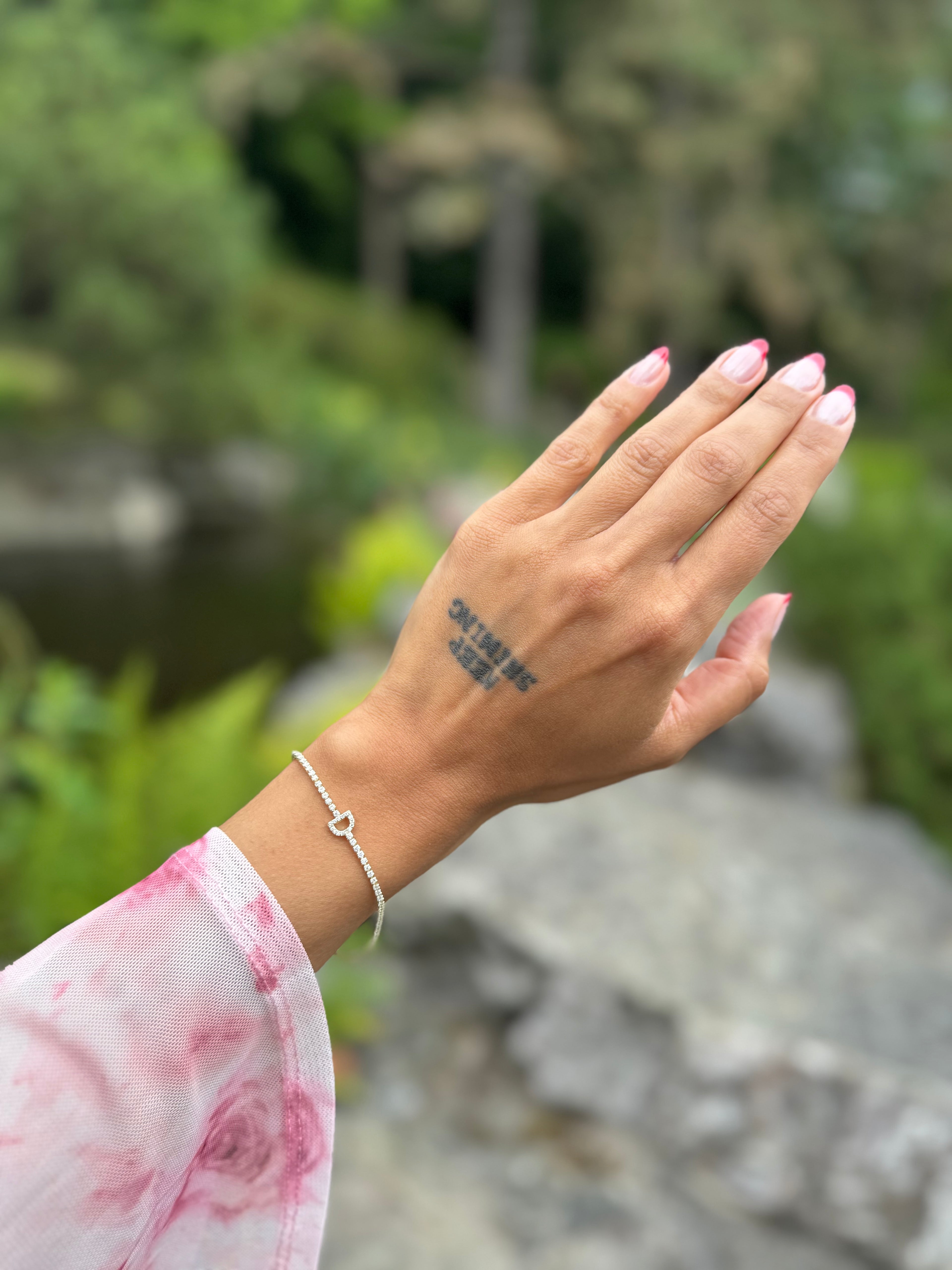 Initial Glam Armband