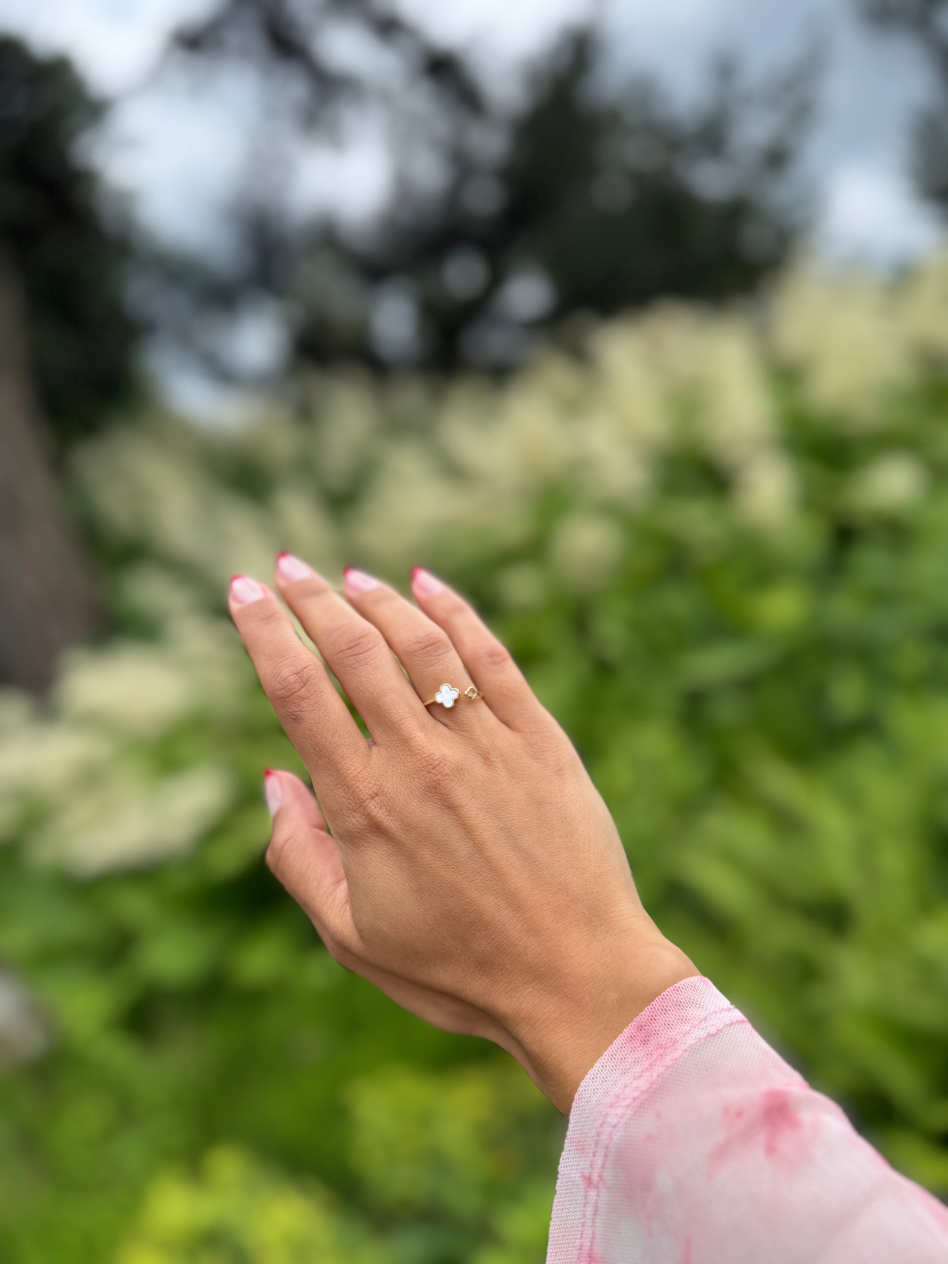 Kleeblatt Duo-Ring