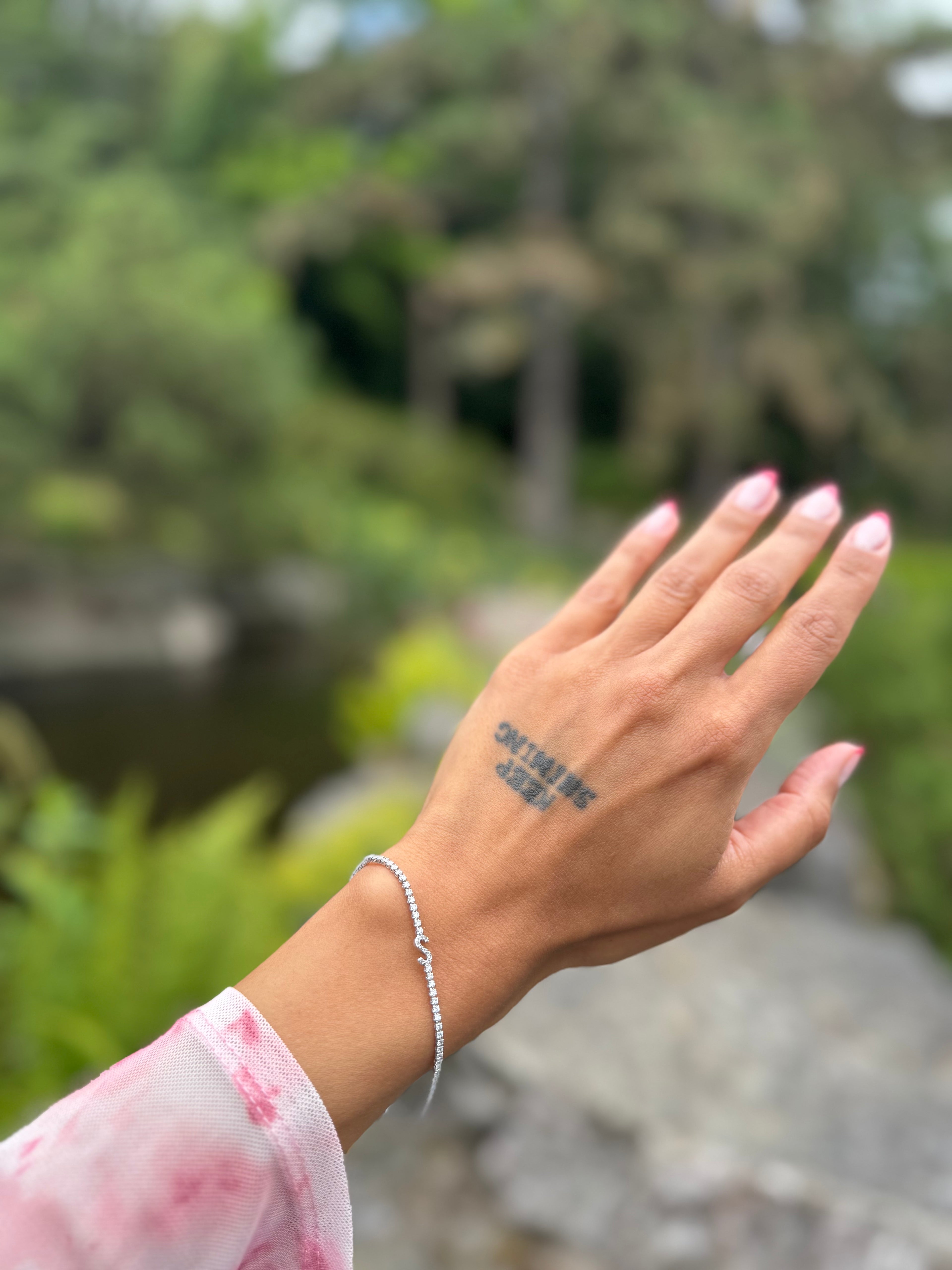 Initial Glam Armband
