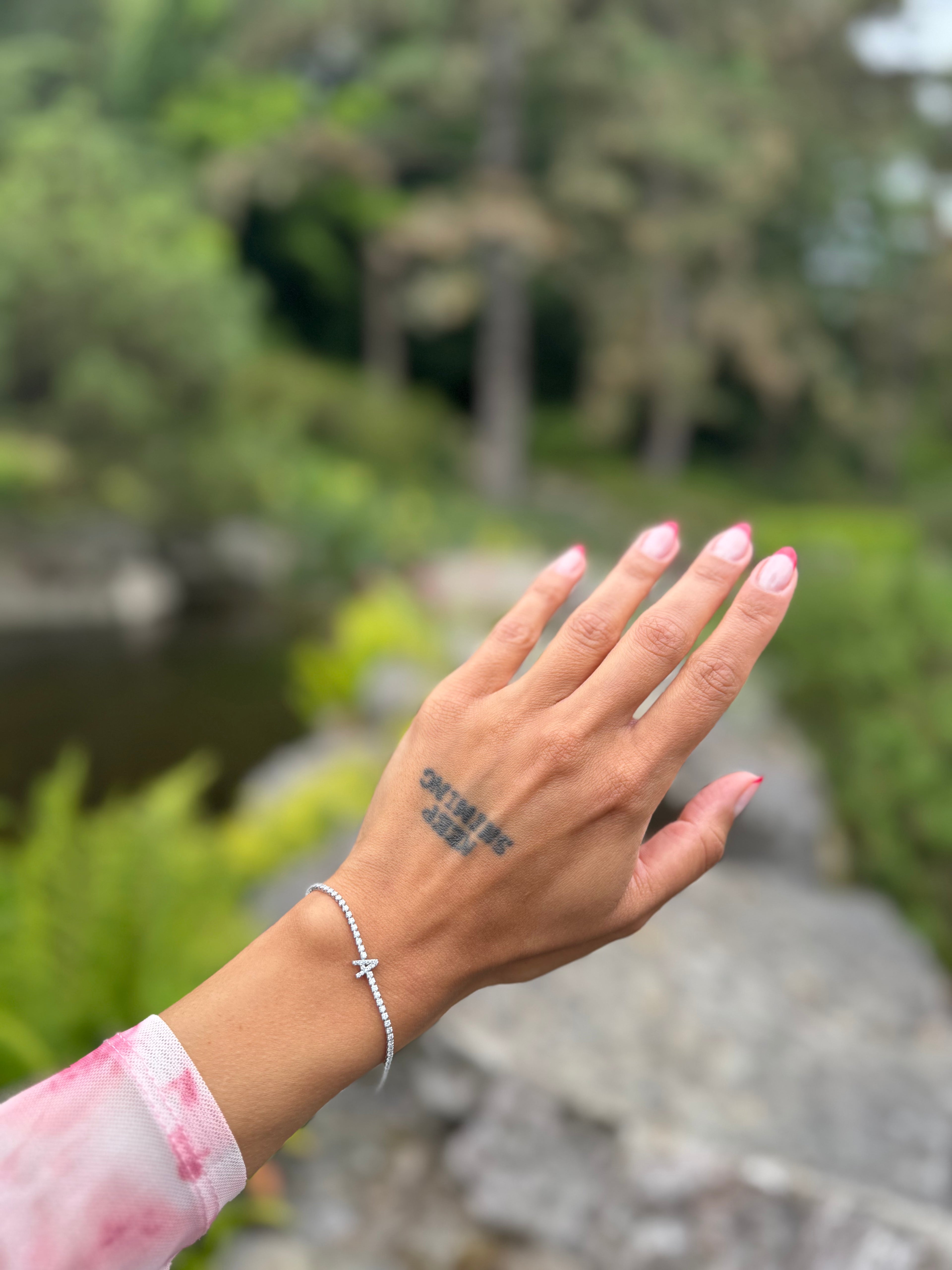 Initial Glam Armband