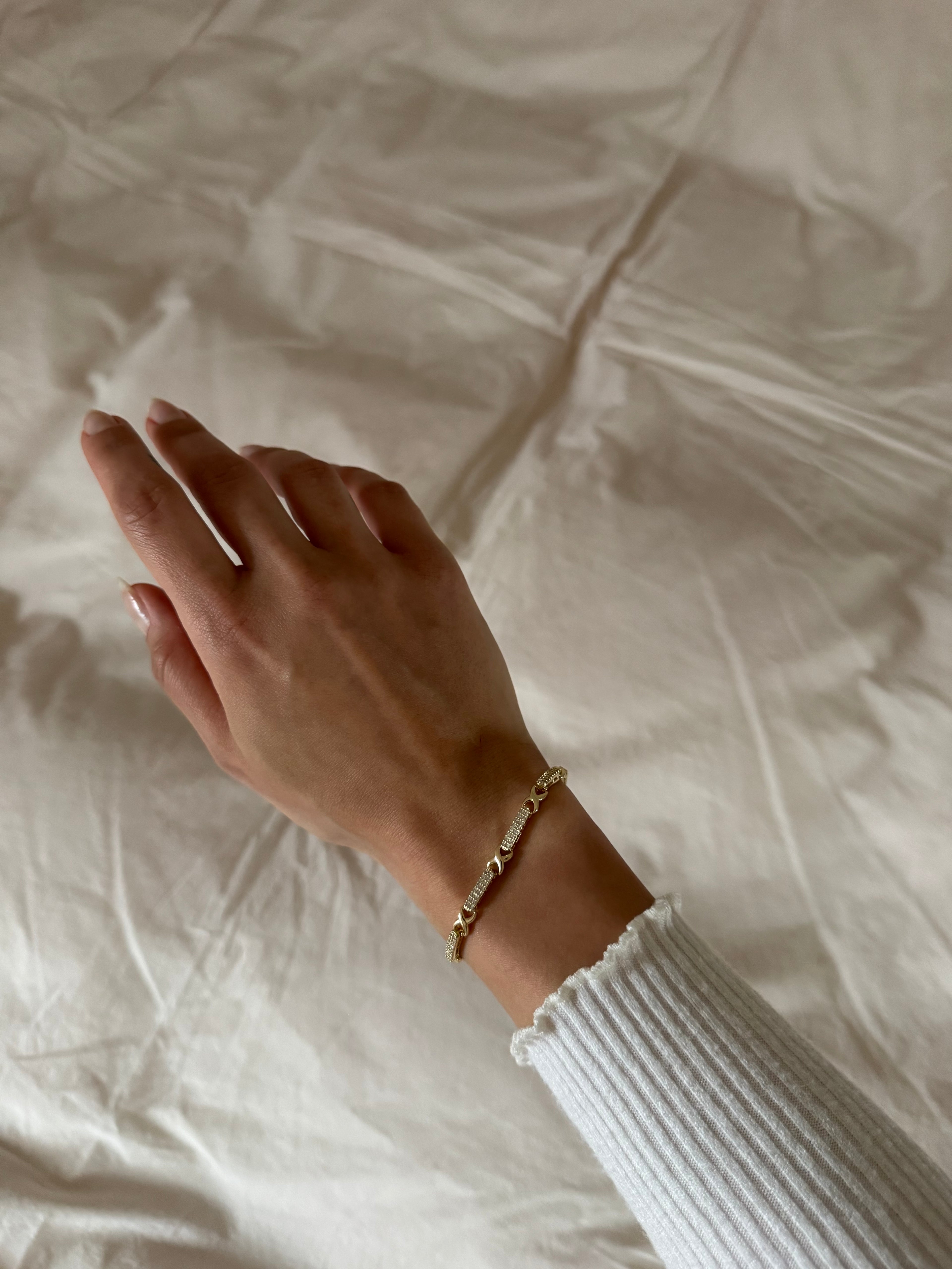 Golden Spark Armband