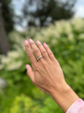 Silber Twist Ring