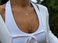 Sternenfall Y-Kette Gold