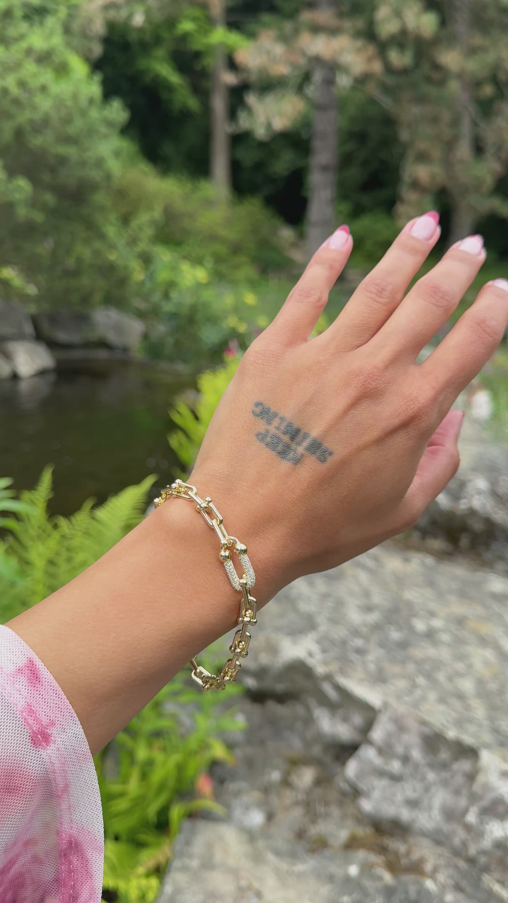 Glam Link Armband