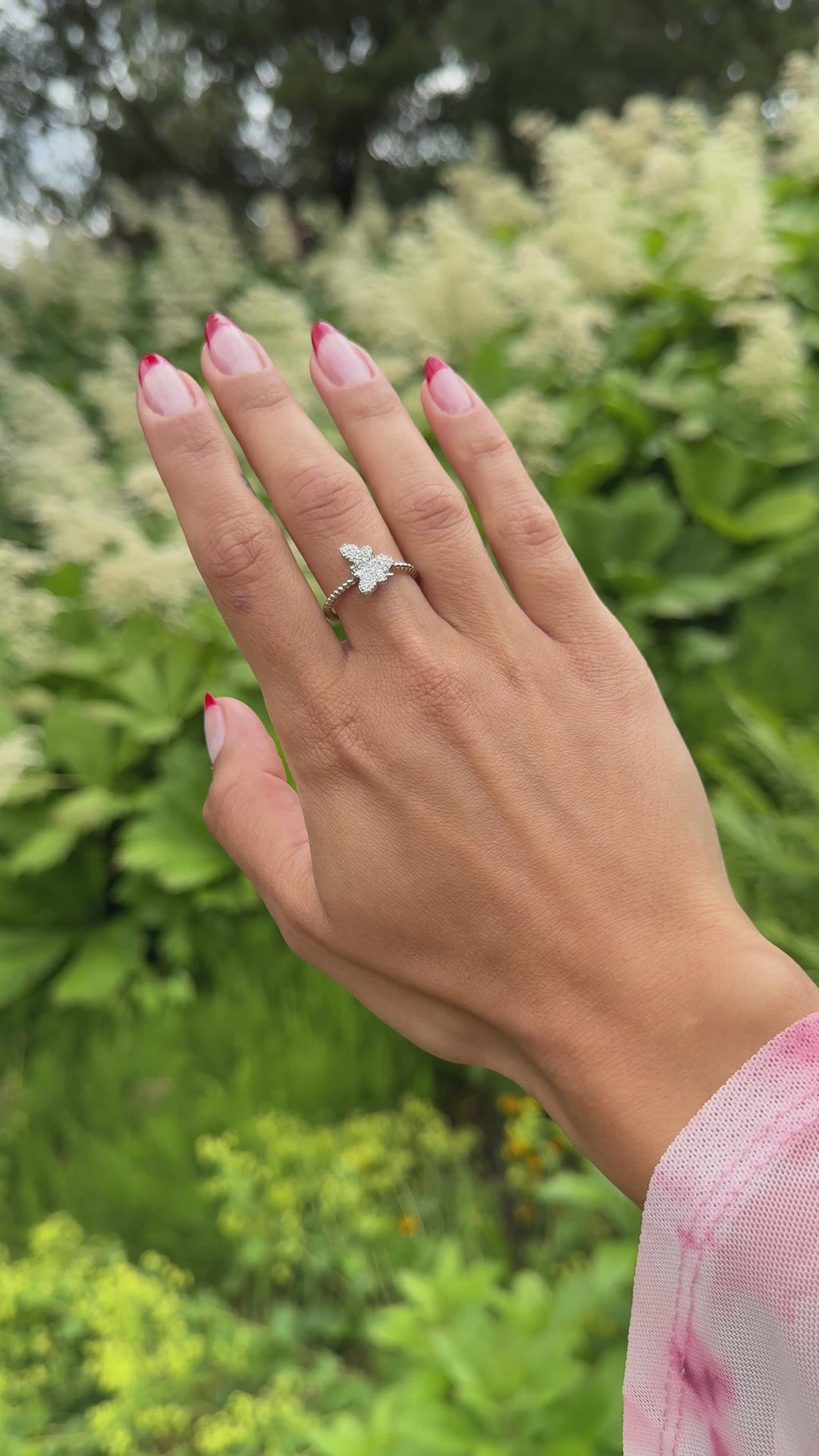 Butterfly Glam Ring