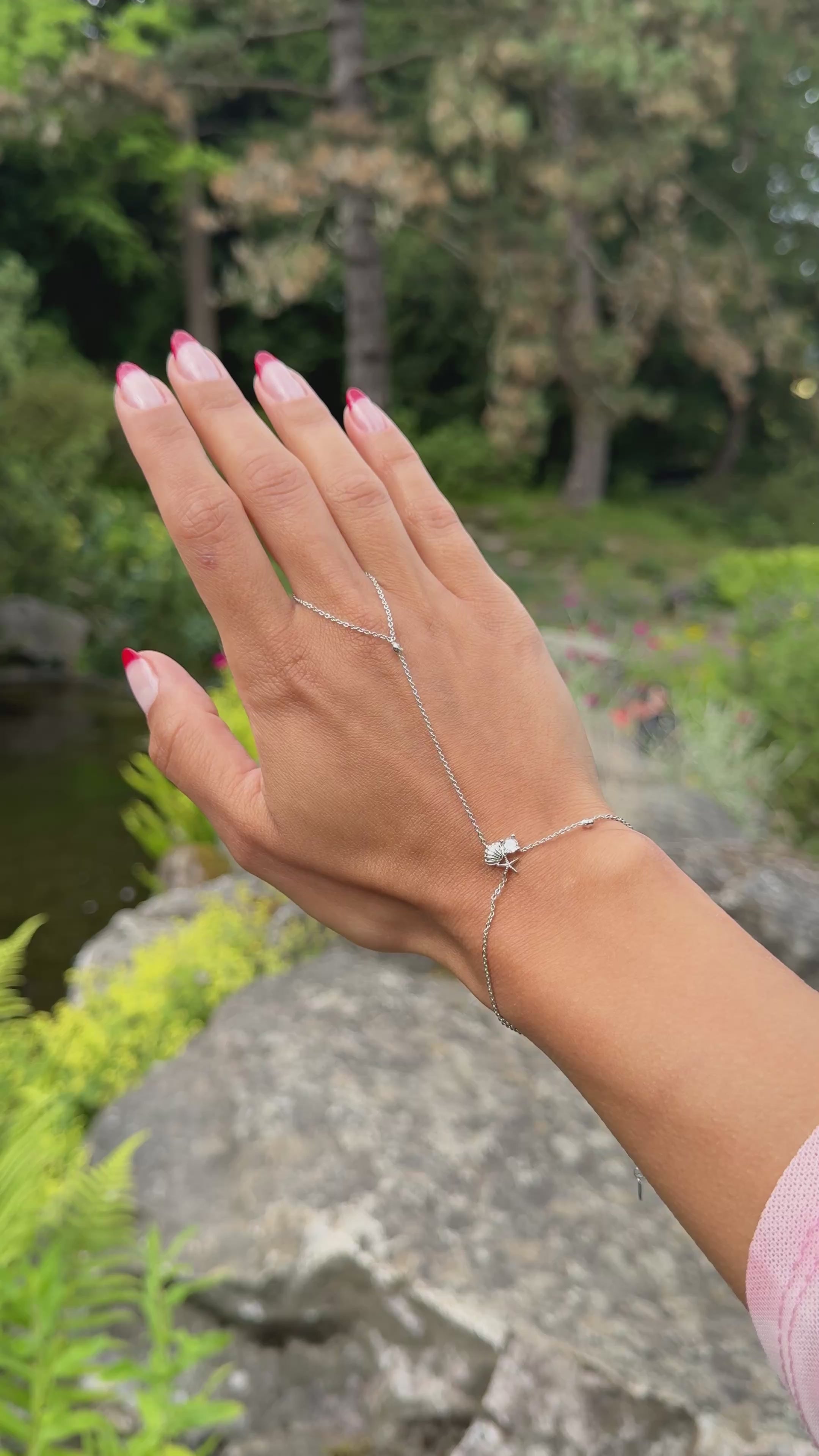 Marina Muschel Handkette