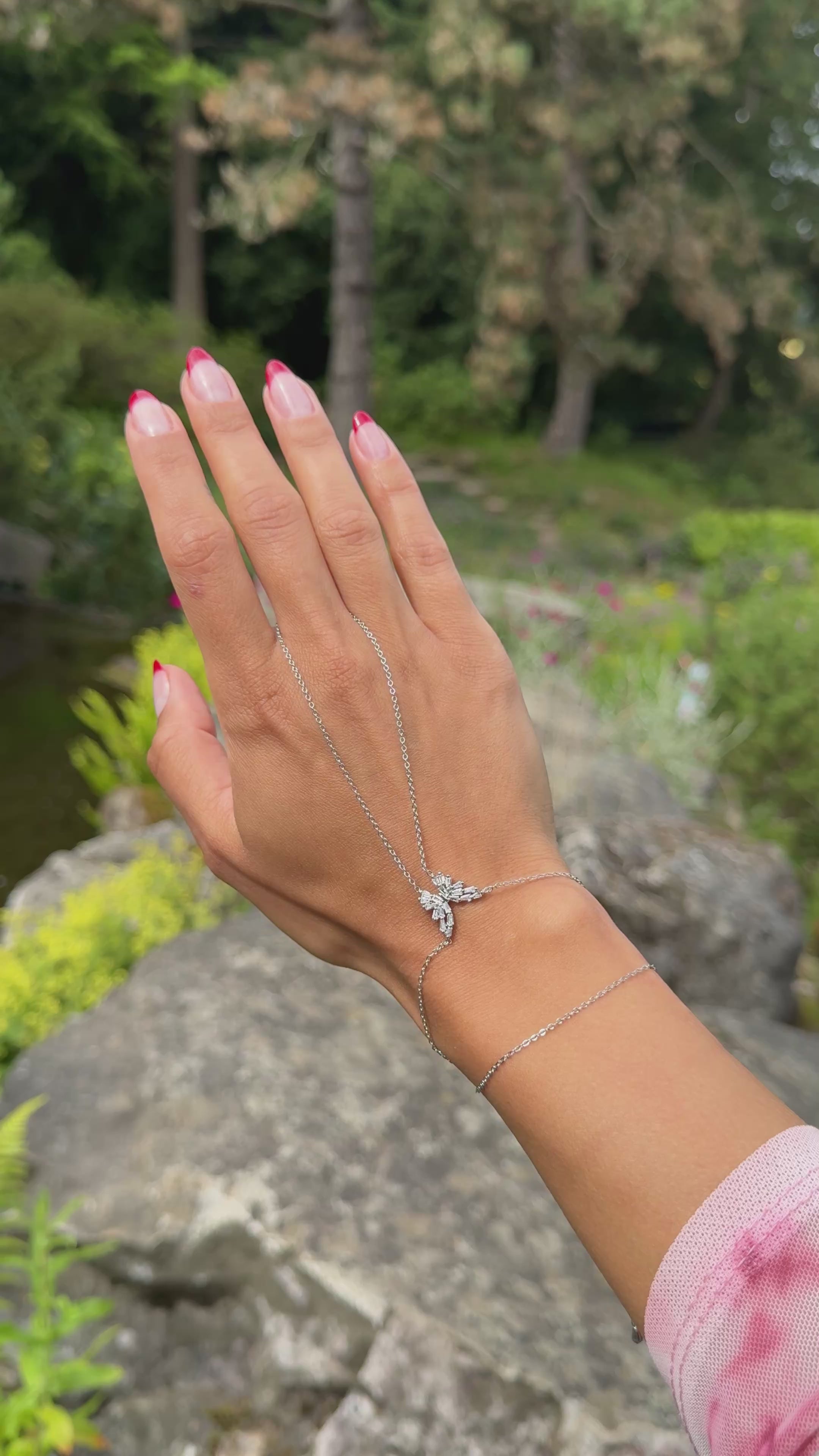 Butterfly Glow Handkette