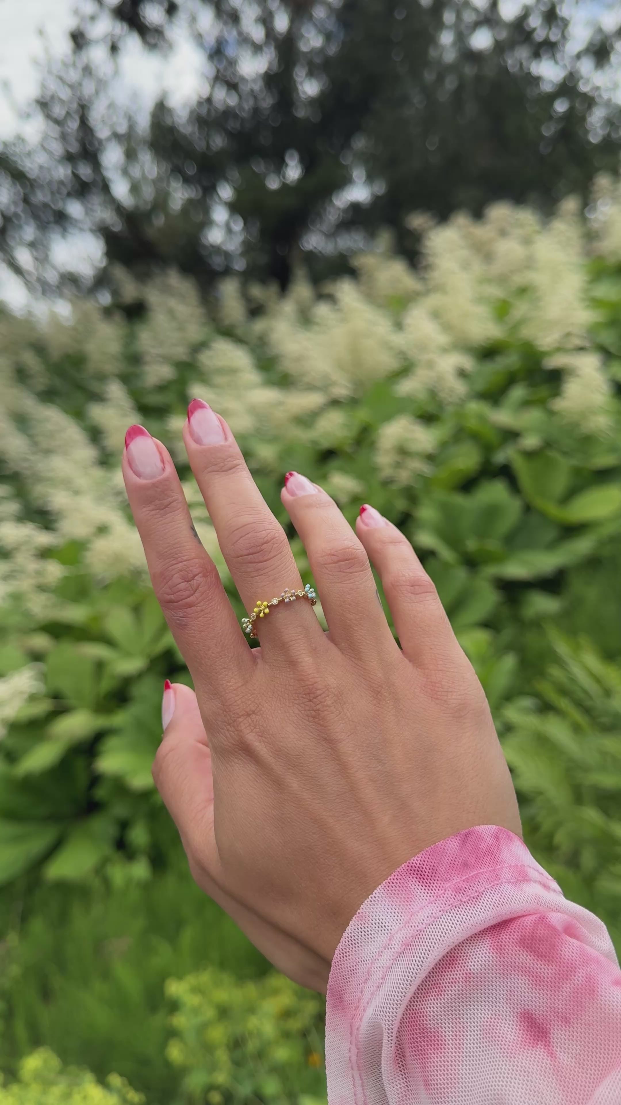Blütenzauber Ring