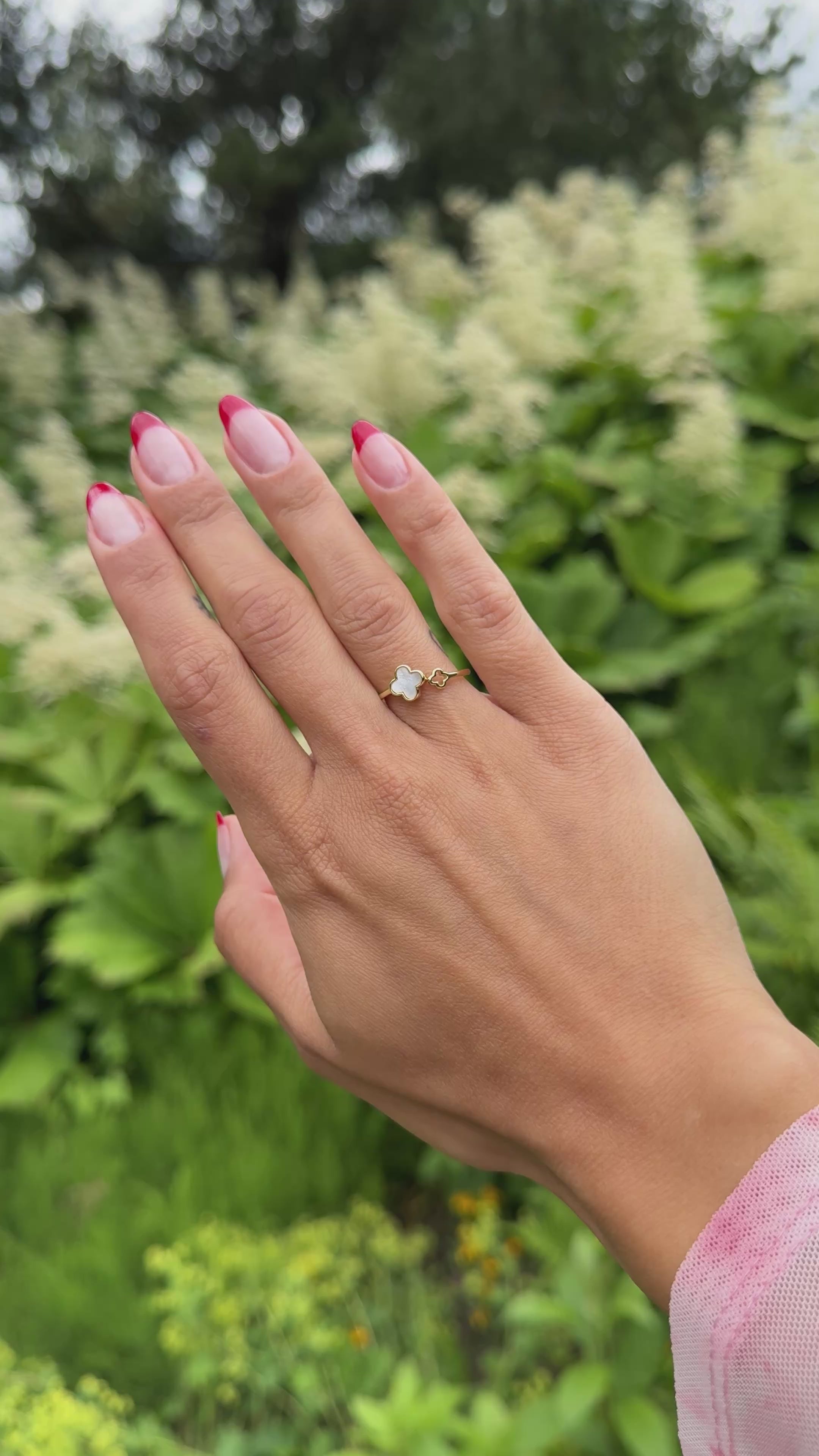 Kleeblatt Duo-Ring