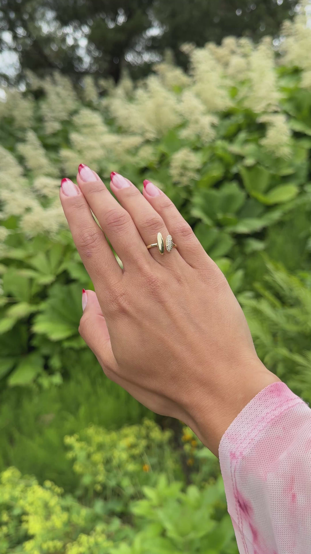 Duo Oval Ring